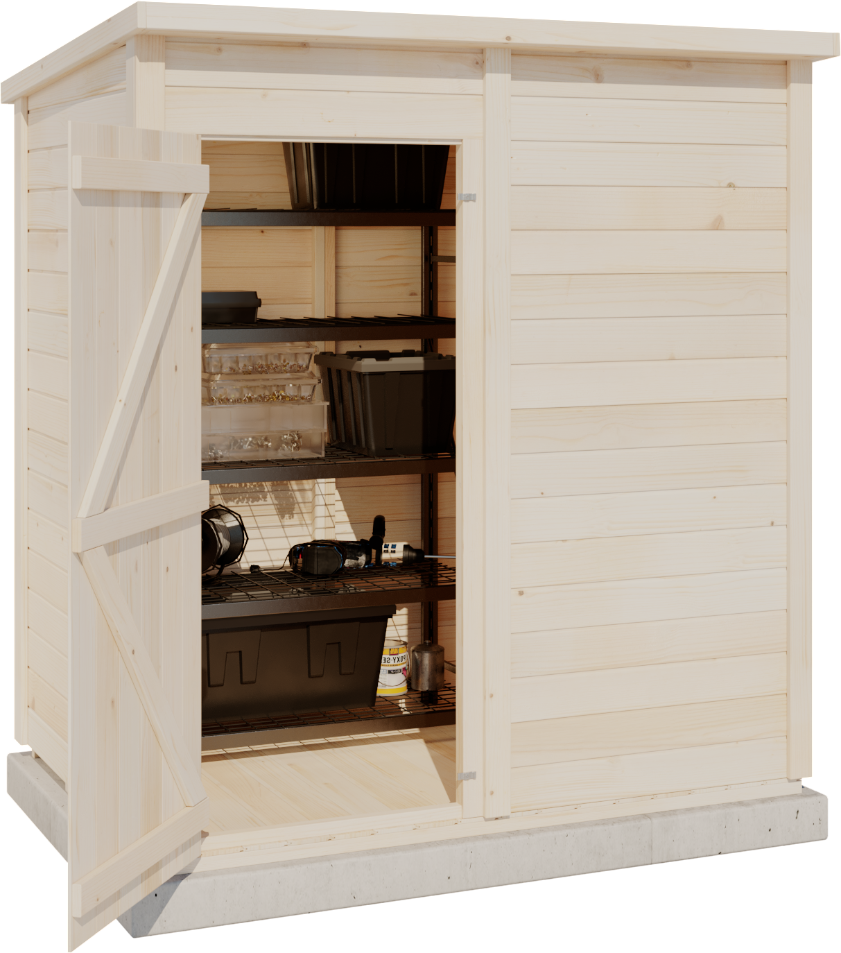 Cabane à outils Vidar S Moderne
