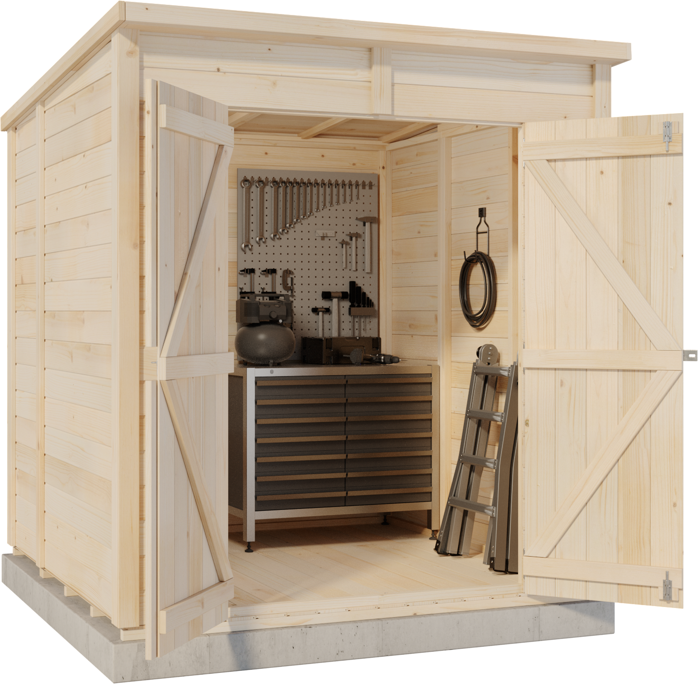 Cabane à outils Eskil M Moderne