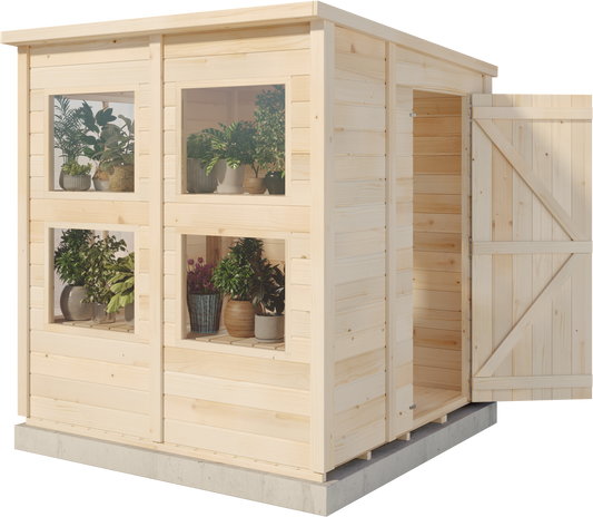 Abri de jardin botanique Moderne M