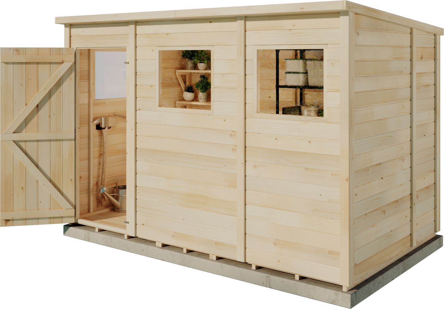 Cabane à outils Tova XL Moderne