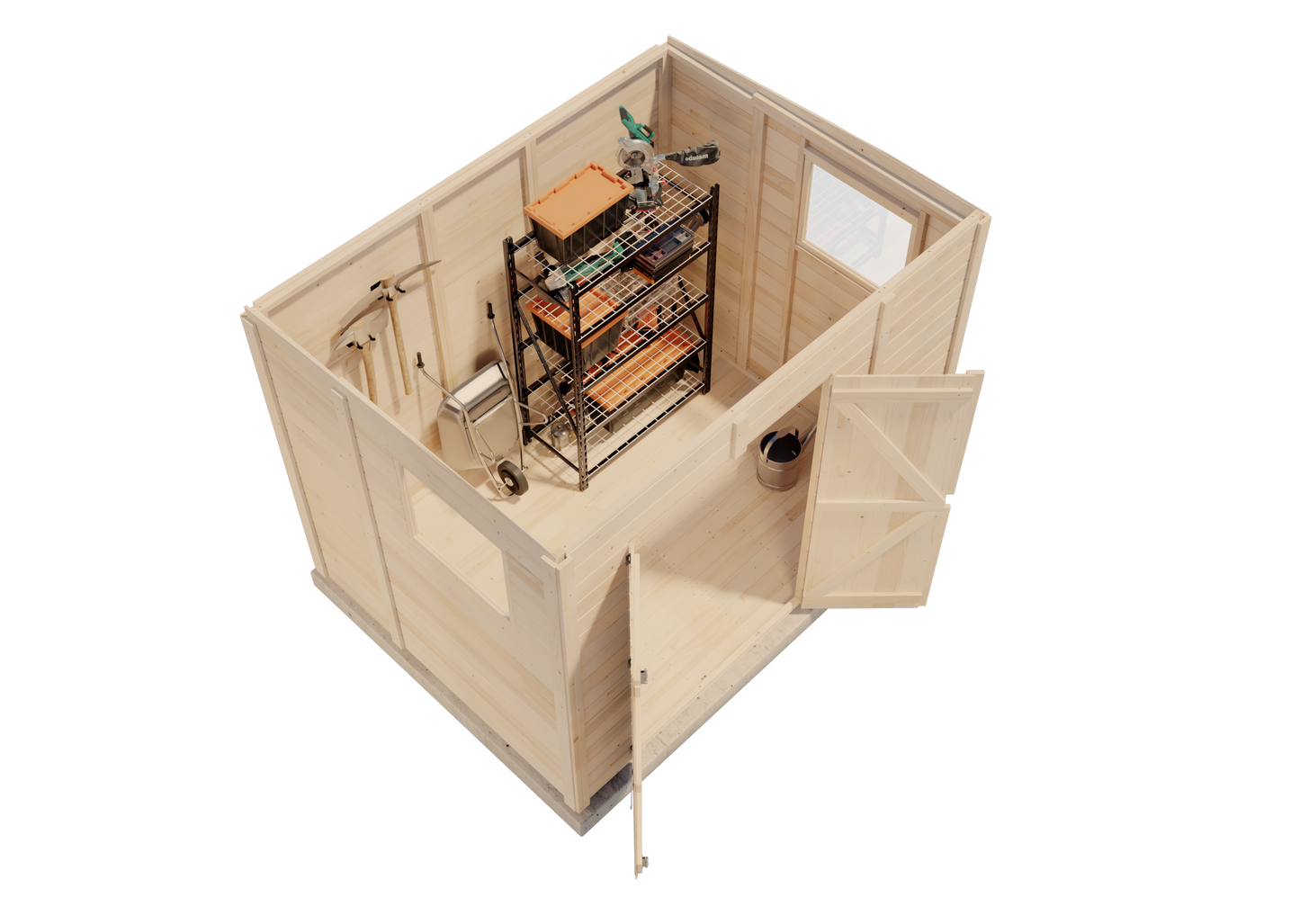 Cabane à outils Elma L Moderne